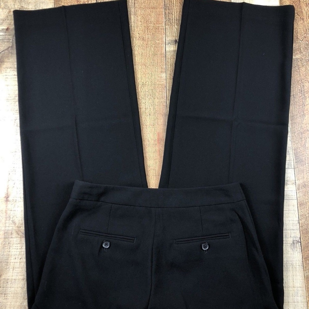 Express Editor Flat Front Boot Leg Pants Cx26 Dk2… - image 4